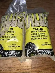 Woodland Scenics AnyScale Talus Buff Medium Train Scenery C1271 (2). NOS