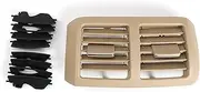 ZUXIM Rear Center Console Air Vent Vent Outlet Vents Grille Cover, for Mercedes, for Benz W251 R Class 2518301154 Car Air Conditioner Outlet Panel(Yellow)