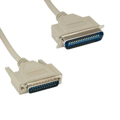 [10pc] 10' DB25 25 Pin to CN36 36 Pin Male Cable 28AWG Centronic Parallel Printe