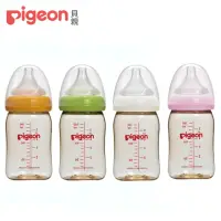 在飛比找momo購物網優惠-【Pigeon 貝親】寬口母乳實感PPSU奶瓶160ml(4