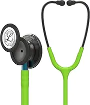 3M Littmann Classic III Stethoscope - Special Edition Smoke Chestpiece; Lime Green Tube; Blue Stem; Smoke Headset 5875