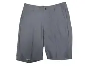 Pebble Beach Mens Comfort Flex Performance Short Gray Size 32