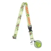 Dr. Seuss The Grinch All-Over Print Lanyard