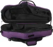 Protec MX304CTPR MAX Contoured Alto Saxophone Case - Purple