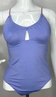 Patagonia Glassy Dawn One-Piece Swimsuit Women's NWT Violet Blue Size Small