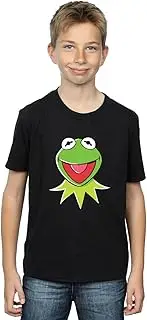 [Absolute Cult] Boys Muppets Kermit Head T-Shirt