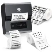 M221 Label Maker Machine with Tape, Flagship 3'' Bluetooth Thermal No Ink Lab...