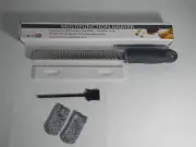 Multifunction grater lemon zester citrus with cover microplane brush NIBBrand ne