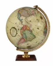 Replogle Carlyle 12-inch Diam. Illuminated Globe - Antique
