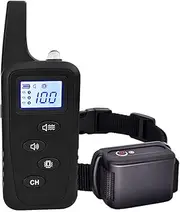 1000M Remote Control Dog Trainer Bark Stop Rechargeable Waterproof Anti-Barking Dog Remote Control Collar for Pets