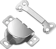 12 Sets Hook and Eye for Sewing, Sewing Hooks and Eyes Closure, Easy to Sew Repair Hooks Replacement Clasps for Pants Clothing (Silvery, One Size)