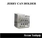 20L Flat Aluminium Jerry Can Holder For 4wd Aluminium Toolbox Canopy