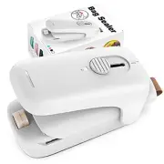 Chip Bag Sealer,Handheld Heat Vacuum Sealer Cutter,Portable Resealer8865