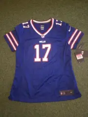 Nike Women's Buffalo Bills Josh Allen Jersey Official NFL #17 Size Large NWT