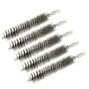 M6 Steel Wire Pipe Tube Sweep Cleaning Chimney Brush 20mm Diameter 5pcs