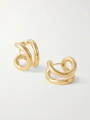 [LIÉ STUDIO] LIÉ STUDIO - The Steffie Gold-plated Earrings - One size One size Gold