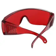 Dental Red Protective Glasses Eyewear Protection Anti Shock Lab Goggles