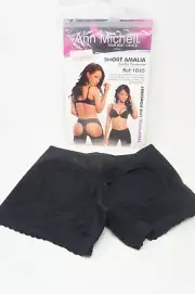 Ann Michell XL Black Amalia Cachetero - Booty Buttocks Enhancing Shorts