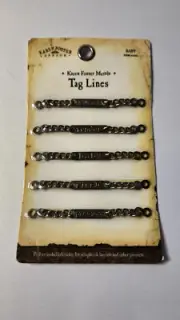 Karen Foster Design Metal Tag Lines "Baby"