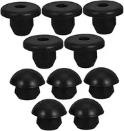 FELTECHELECTR 12pcs Jack Plug Fill Jack Trailer Wiring Harness Automobile Jack Plug Jack Water Styling Ballpoint Pen Oil Nozzle Plug Oil Nozzle Jack Bottle Jack Oil Filler Plug Black Rubber