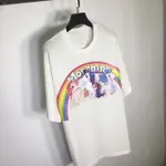 【折扣現貨S號】正品MOSCHINO LITTLE PONY彩虹小馬短袖白色T恤上衣 棉T-SHIRT 蔡依林