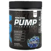 ABE, Non-Stim Pump Pre Workout, Blue Raspberry , 17.63 oz (500 g)