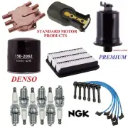 Tune Up Kit Filters Cap Wire Spark Plugs For CHRYSLER SEBRING V6 2.5L 1995 (for: Chrysler)