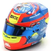 Spark 1:5 Scale McLaren F1 Team Oscar Piastri Australian GP 2023 Helmet