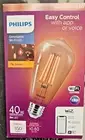 Philips 40W Equiv ST19 Wi-Fi LED Amber Wiz Bluetooth Light Bulb