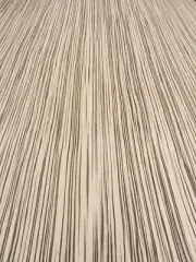 Zebrawood Creamy Zebrano wood veneer composite 48" x 96" on paper backer# 5305
