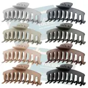 Pinzas para el cabello Pinzas grandes para cabello fino y grueso (8 piezas)