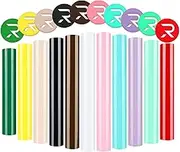 HTVRONT 3D Puff Vinyl Heat Transfer - 12 Sheets Puff HTV Vinyl in 11 Assorted Colors for T-Shirts, 3D Puff Iron on Vinyl for Cricut & Cameo, Easy to Cut & Weed & Transfer - 12"x10"