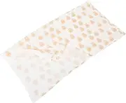 Milisten Cotton Soft Breathable Double Nursery Blanket for Newborns Versatile Wrap Cute Print for Summer Use