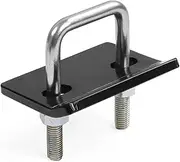 2 Inch Hitch Tightener for Tow Trailer Hitches U-Bolt Stabilizer Anti-Rattle Lock Down Tow Clamp Wobble Parts for RV Modification
