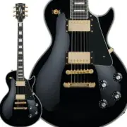EDWARDS E-LP-CTM Black Electric Guitar with Gig Bag