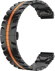 CZKE 20mm 22mm Stainless Steel Watch Band For Samsung Galaxy Watch 7/6/5/4/3 40mm 44mm S3 Active2 For Huawei Watch GT5 GT4 GT3 Gt2e Watchbands