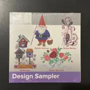 Anita Goodesign Design Sampler CD-ROM New Gnomes Paisley Birdhouses Romance