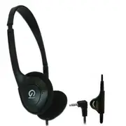 Shintaro Lightweight Headphone Flexible Headband Inline Volume Control 2.5m Cord