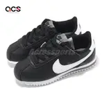 NIKE 阿甘鞋 CORTEZ EASYON PS 中童 黑白 皮革 小朋友 易穿脫 運動鞋 DM0951-001