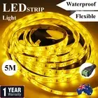 Yellow Amber Waterproof 12V 5M 2835 SMD 300 LED Strip Light Car Boat Caravan