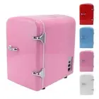 JY Mini Fridge 4L Portable Cooler Warmer Personal Refrigerator Includes DC12V Ca