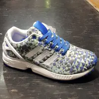 在飛比找Yahoo!奇摩拍賣優惠-adidas ZX FLUX WEAVE 薄荷綠 藍灰 編織