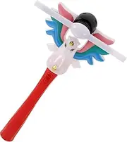 Yardwe Electric Light Up Unicorn Wand with Rotating LED Lights Music Sensory Spinning for Parties Weddings and Birthdays Design with Enchanting Sounds Glow