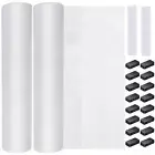 2 Rolls Range Hood Filters Non Woven Fabric Range Hood Replacement for Kitchen