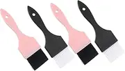 Healeved Professional Hair Tint Brush Set 4pcs Hair Dyeing Applicator Barber Tool Salon Accessories Random Color