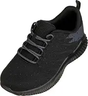 [CALTO] Men's Invisible Height Increasing Elevator Shoes - Ultra Lightweight Sporty Sneakers - 2.6 Inches Taller