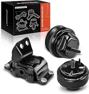 A-Premium Engine and Transmission Mount Replacement for Ford Windstar 1999-2003, 3.8L, Set of 3