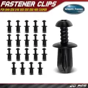 20Pcs 7mm Nylon Upper Cover Spoiler Retainer Clips Push-Type for BMW Mini Cooper (for: Mini)