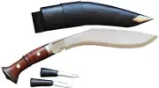 Hand Forged Full Tang Blade Gurkha Khukuri - 11" Replica World War Kukri Knife