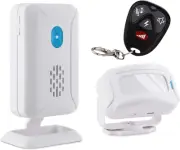 1 Set 5 Mode Motion Sensor Alarm with Remote Control, Wireless Infrared Home Sec